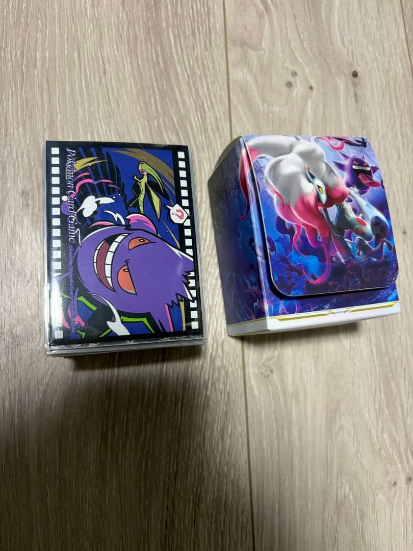 ポケモンカード引退　シャワーズ、サンダース ゲンガー スリーブデッキケース付き