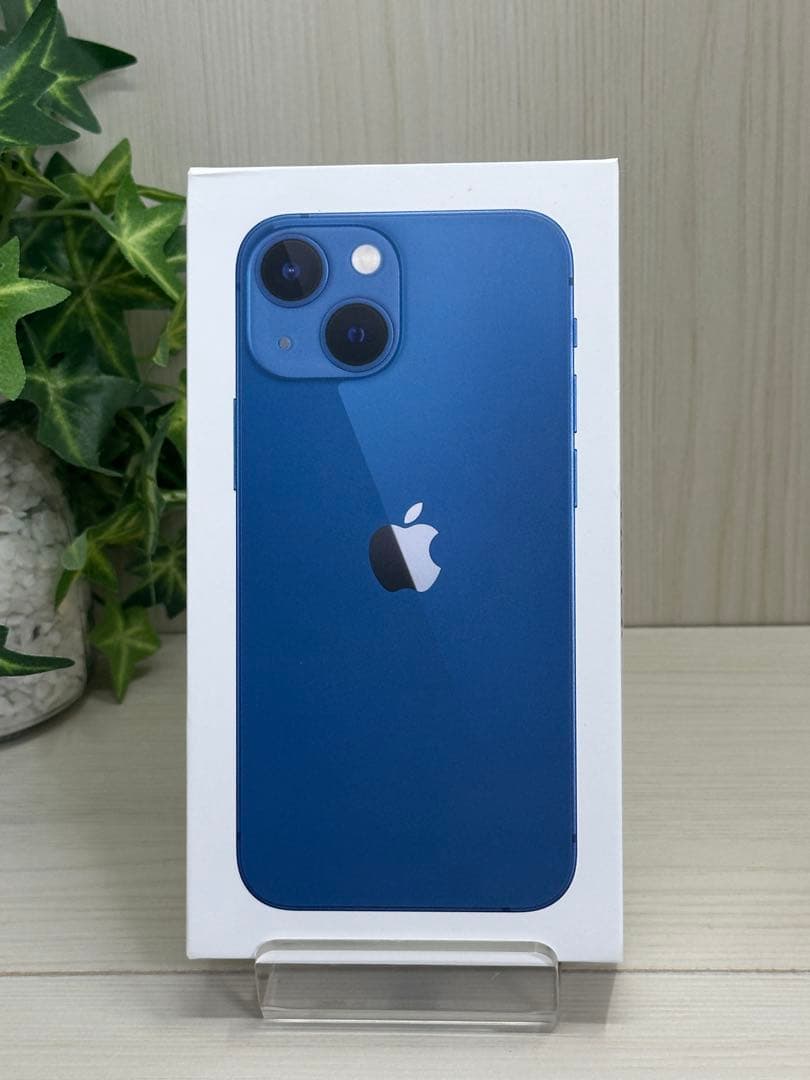 ⭐️美品⭐️ ✨iPhone 13 Mini 128GB ブルー✨100%