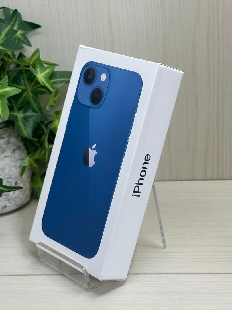 ⭐️美品⭐️ ✨iPhone 13 Mini 128GB ブルー✨100%