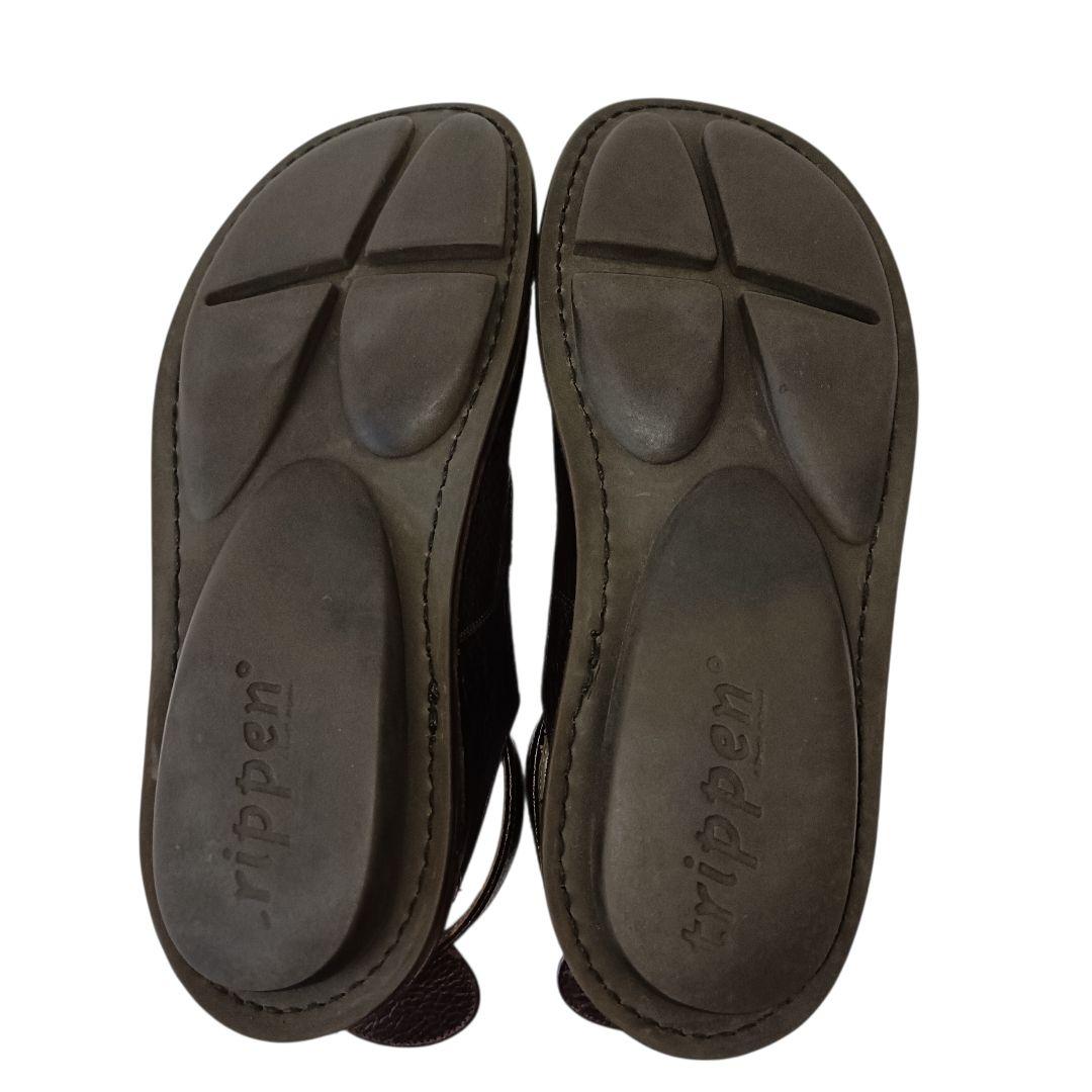 トリッペン　trippen vivienne 24cm ダークブラウン　シボ