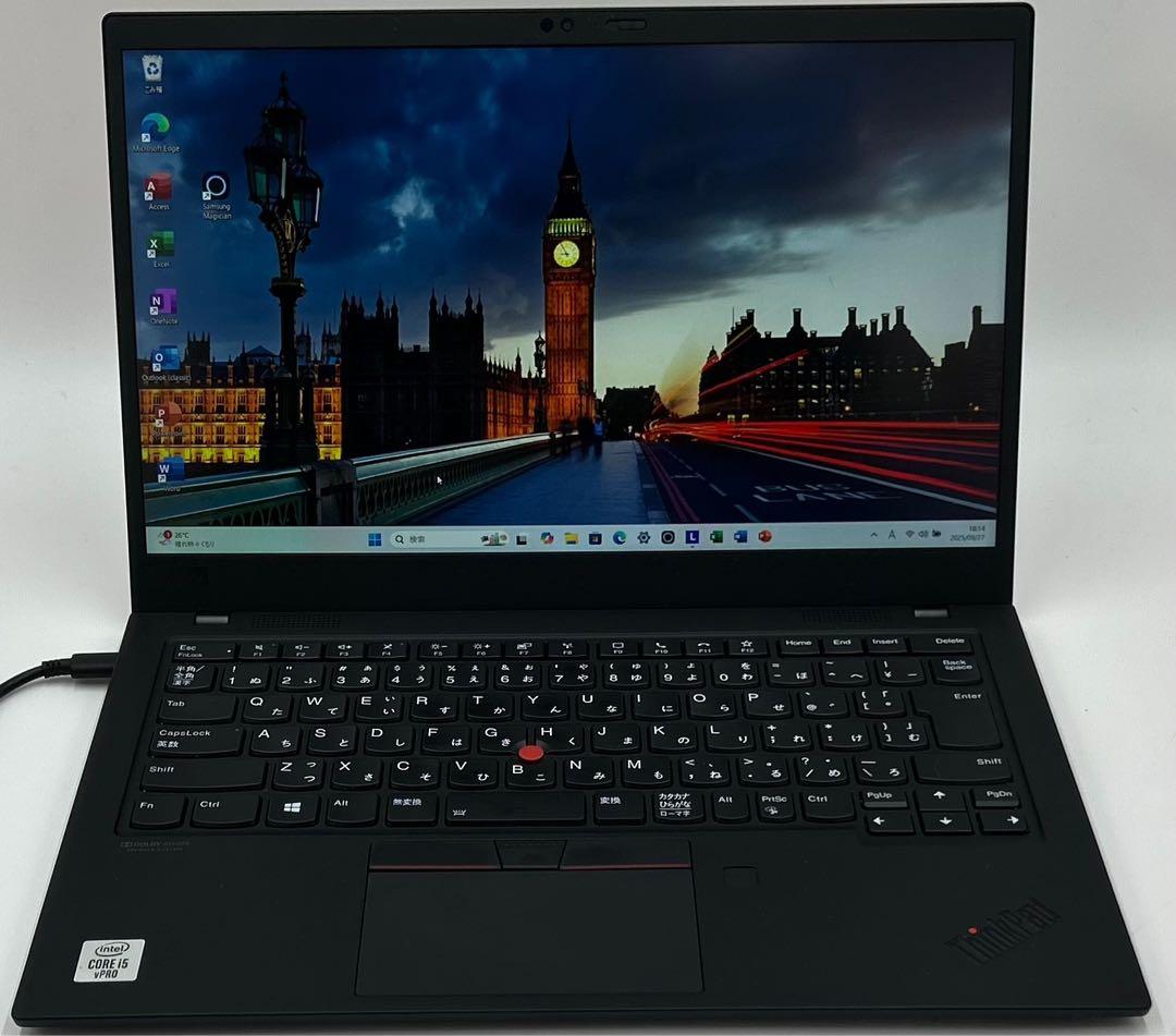 美品★ThinkPadX1 Gen8 i5/16GB/1TB/指紋/顔認証LTE