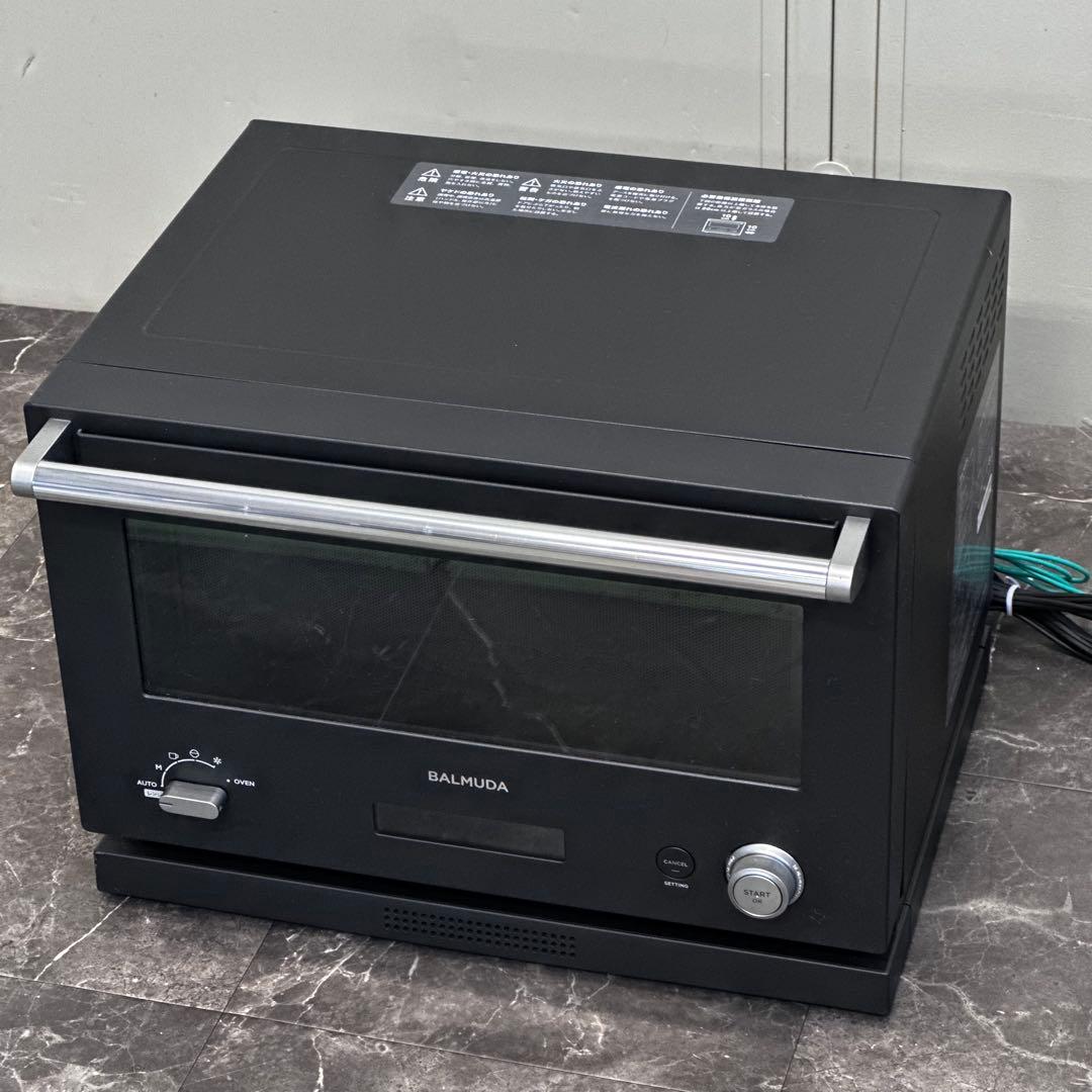 ∞送料込！BALMUDA ジャンク扱い オーブンレンジ K04A-BK 2021