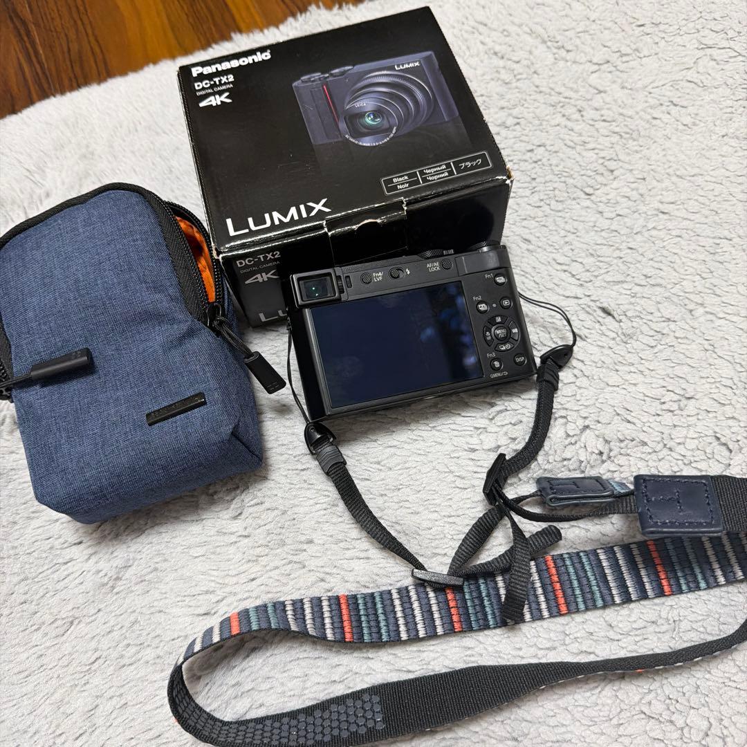 【美品】パナソニック ルミックス DC-TX2-K LEICAレンズ搭載