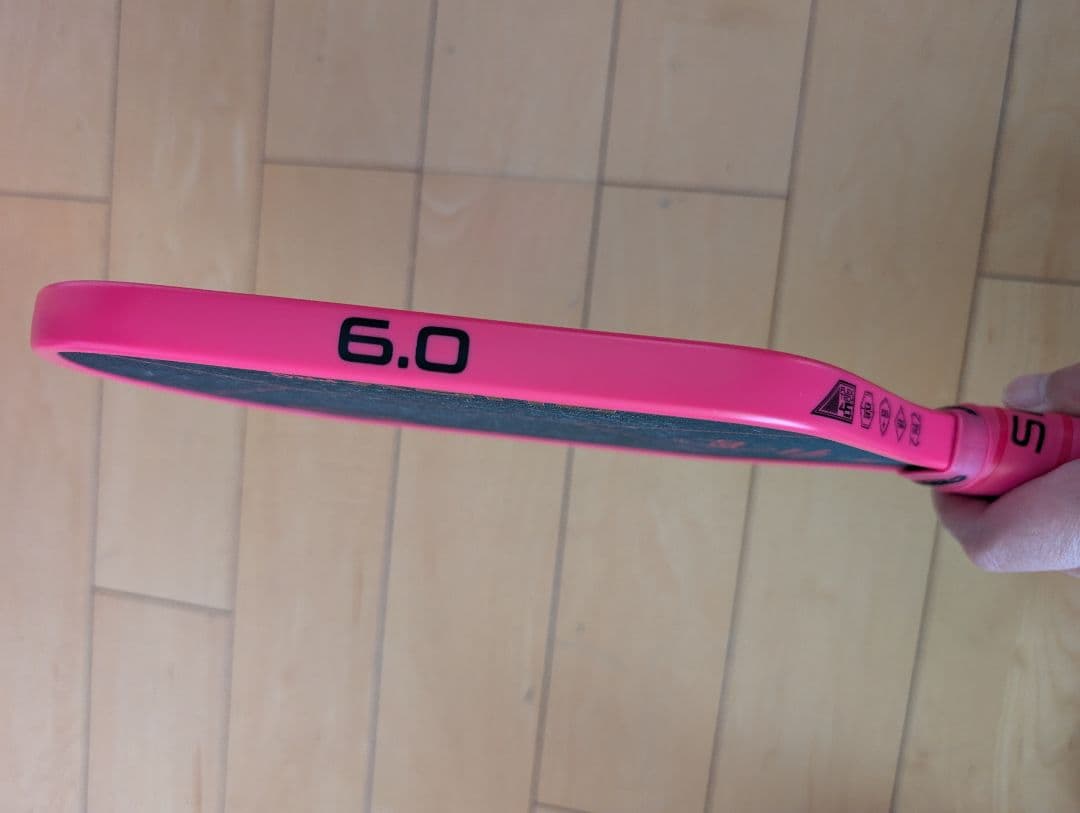 SIXZERO RUBY PRO 14mm Rubine ピックルボールパドル