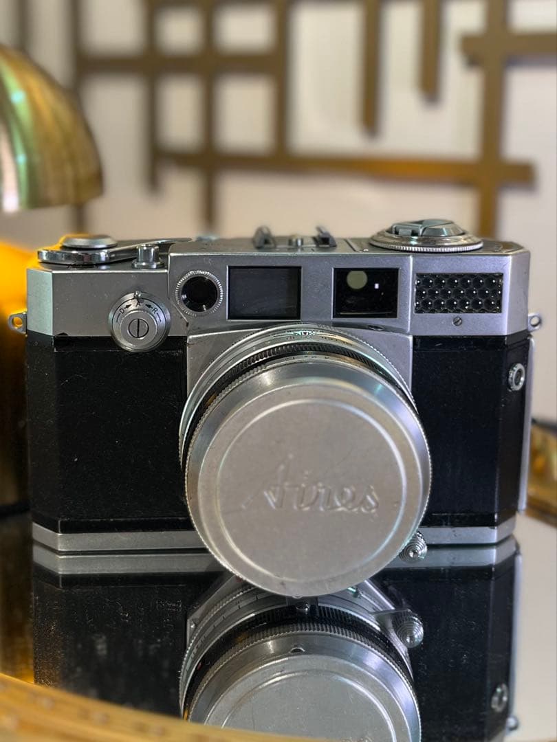 極希少 AIRES 35-V 露出計動作 4.5cm F1.8