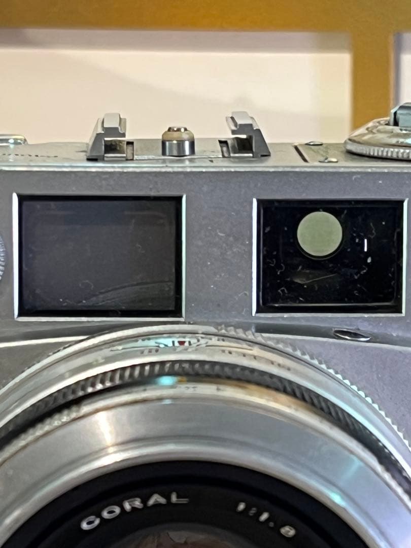 極希少 AIRES 35-V 露出計動作 4.5cm F1.8