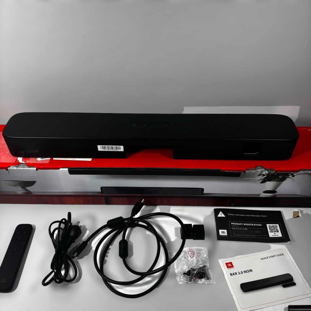 JBL HARMAN サウンドバー BAR 2.0 Noir Bluetooth