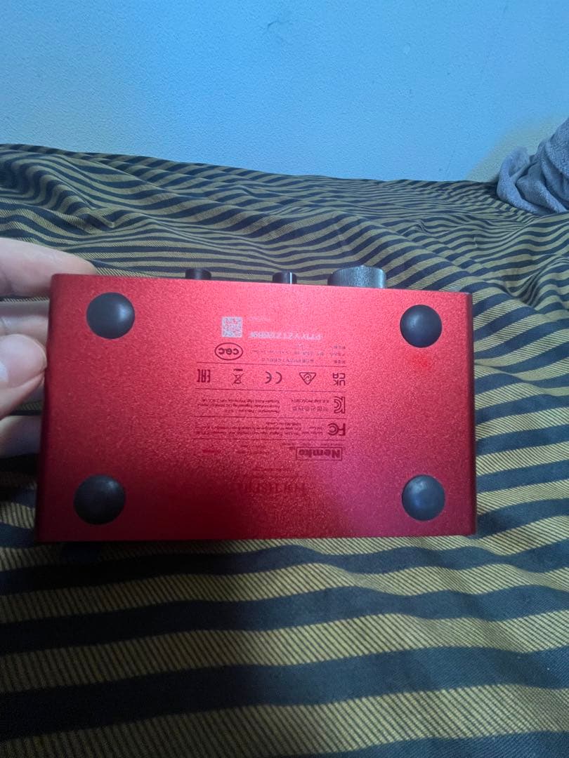 インターフェース　Focusrite Scarlett solo