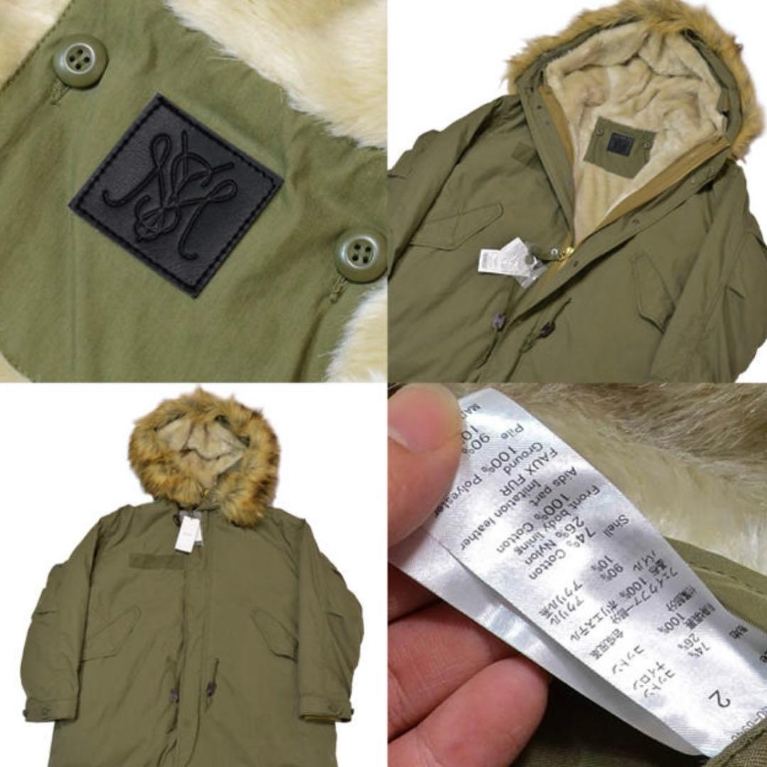 定価￥38,280 完売モッズコート美品moussy