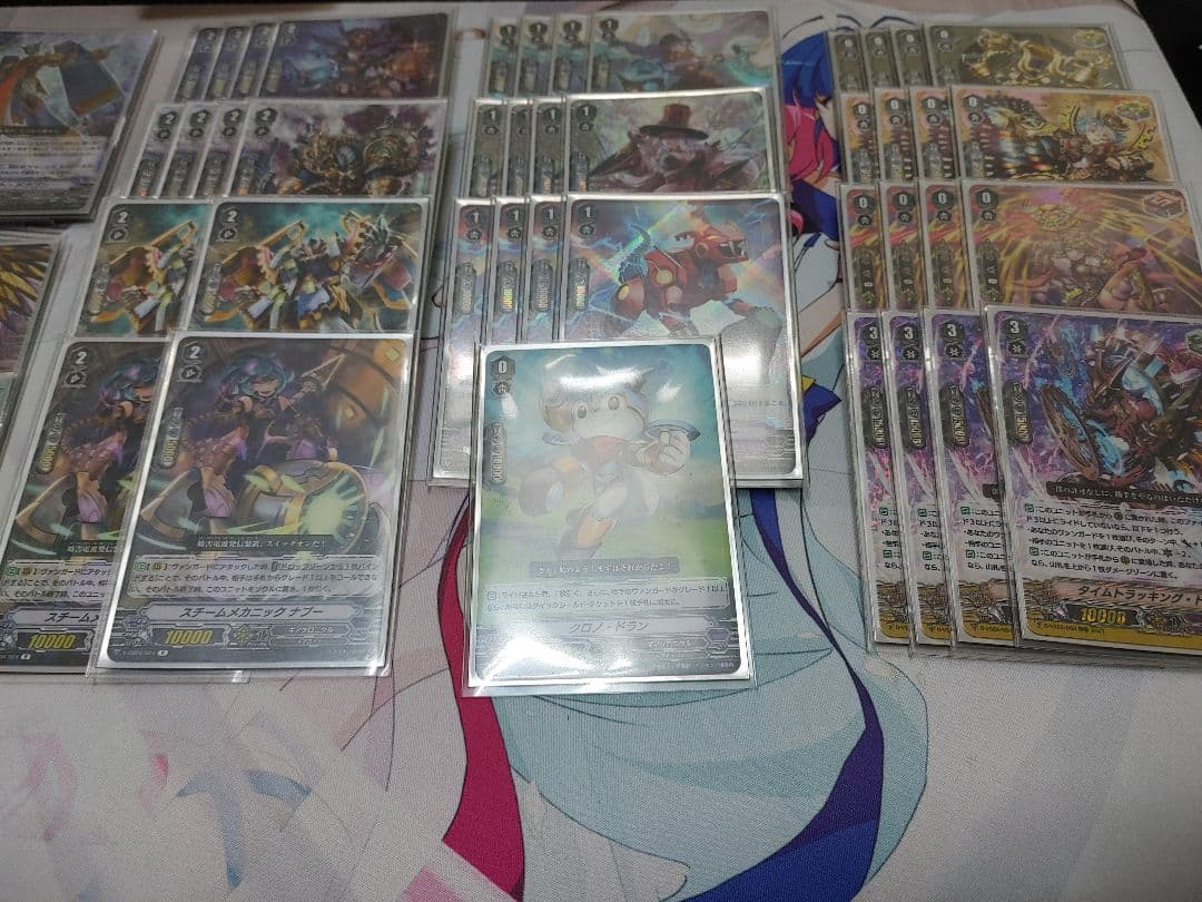 公認大会優勝経験あり 2重スリーブ付き ヴァンガード ギアクロニクルデッキ