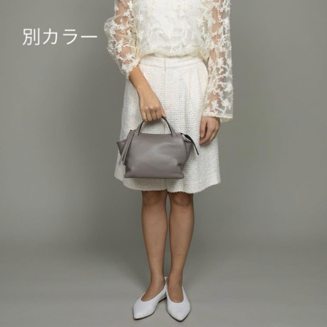 希少カラー✨ジャンニキャリーニ　オリガミ S 2wayショルダー　ゴールド　本革