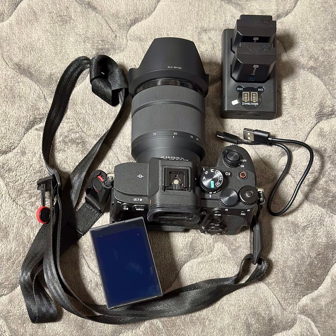 【美品良好】α7IV ILCE-7M4K レンズキット+2.3万円以上おまけ付き