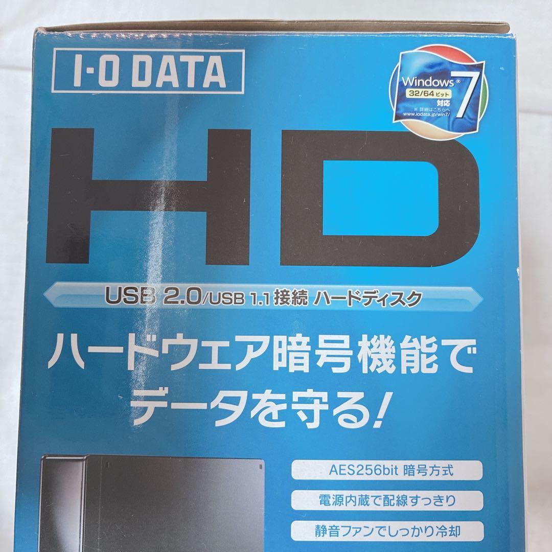 I-O DATA HDJ-HSU2.0B 外付けHDD 2TB 初期化済