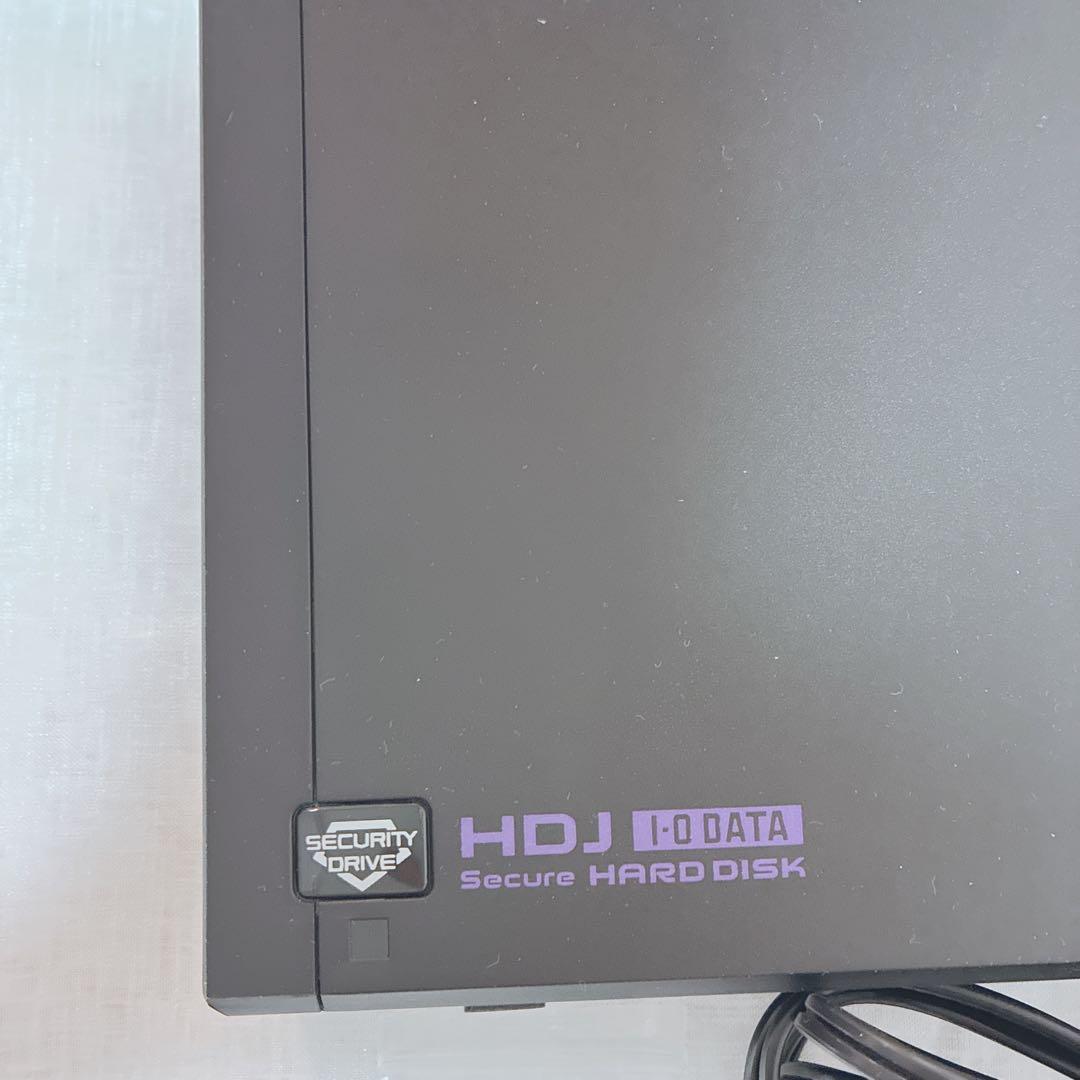 I-O DATA HDJ-HSU2.0B 外付けHDD 2TB 初期化済