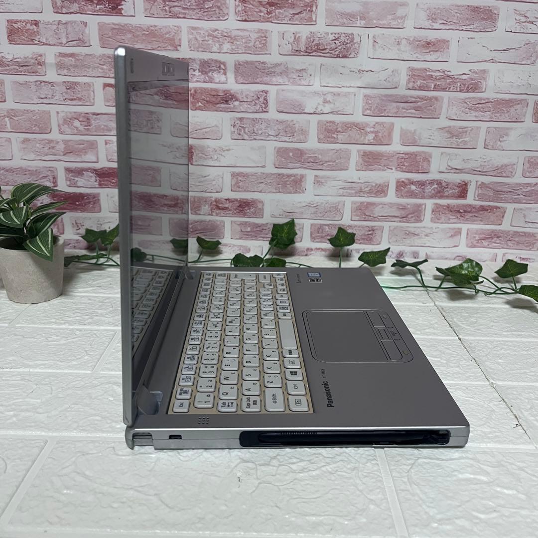 ★中古タッチパネルSSD128GB メモリ8GB★カメラ レッツノートPC38