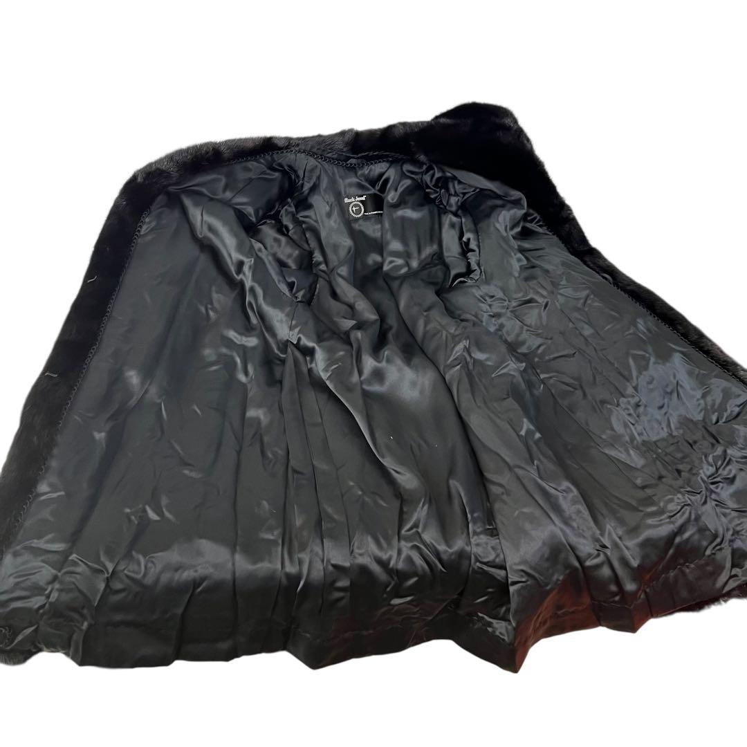 Black Jewel ブラックジュエル ダークミンク 毛皮コート