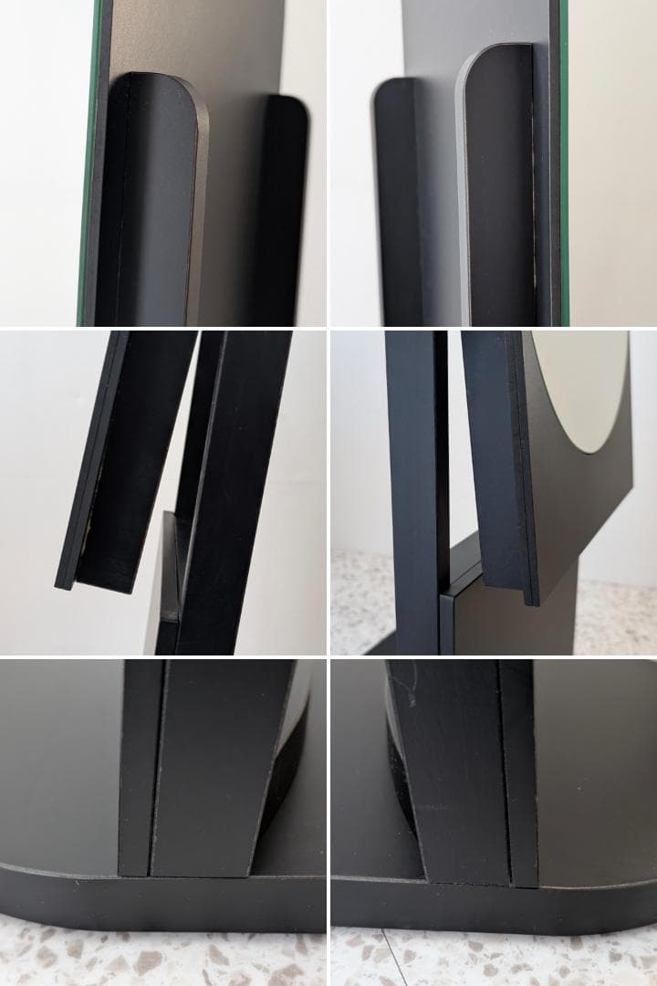 希少 非売品 80s ヴィンテージ スタンドミラー スペースエイジ ポストモダン