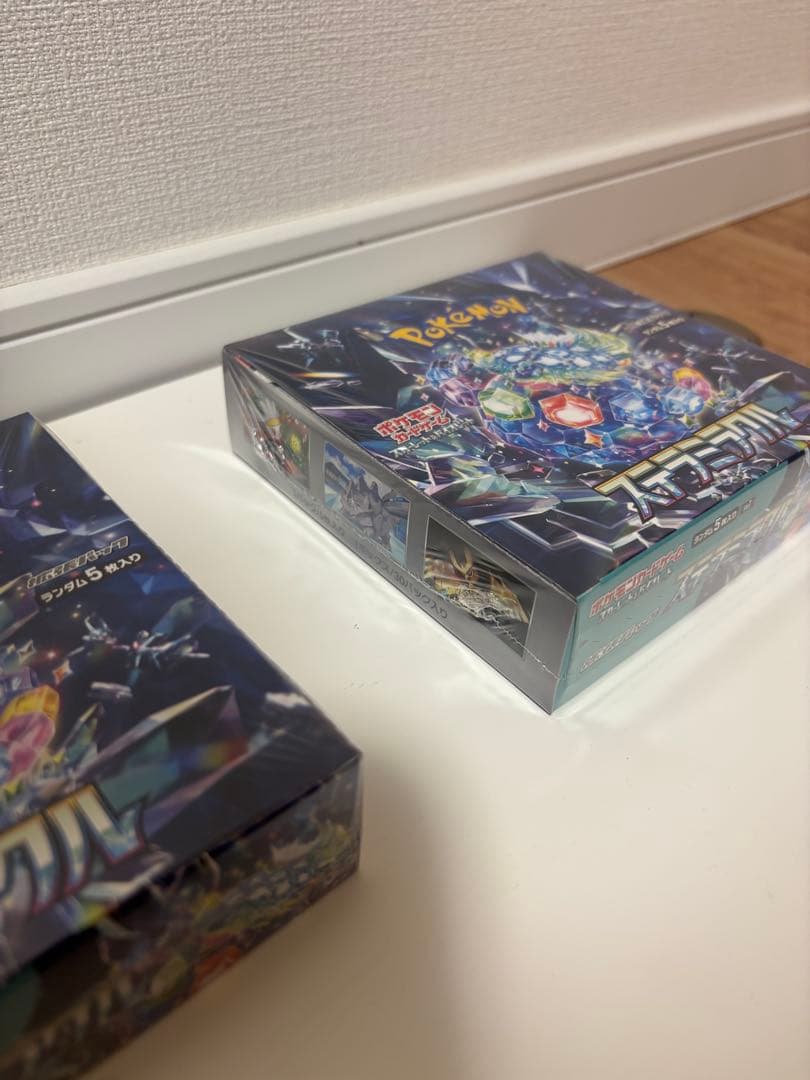 ポケモンカード　ステラミラクル　シュリンク付き 封入率一致品　3BOX