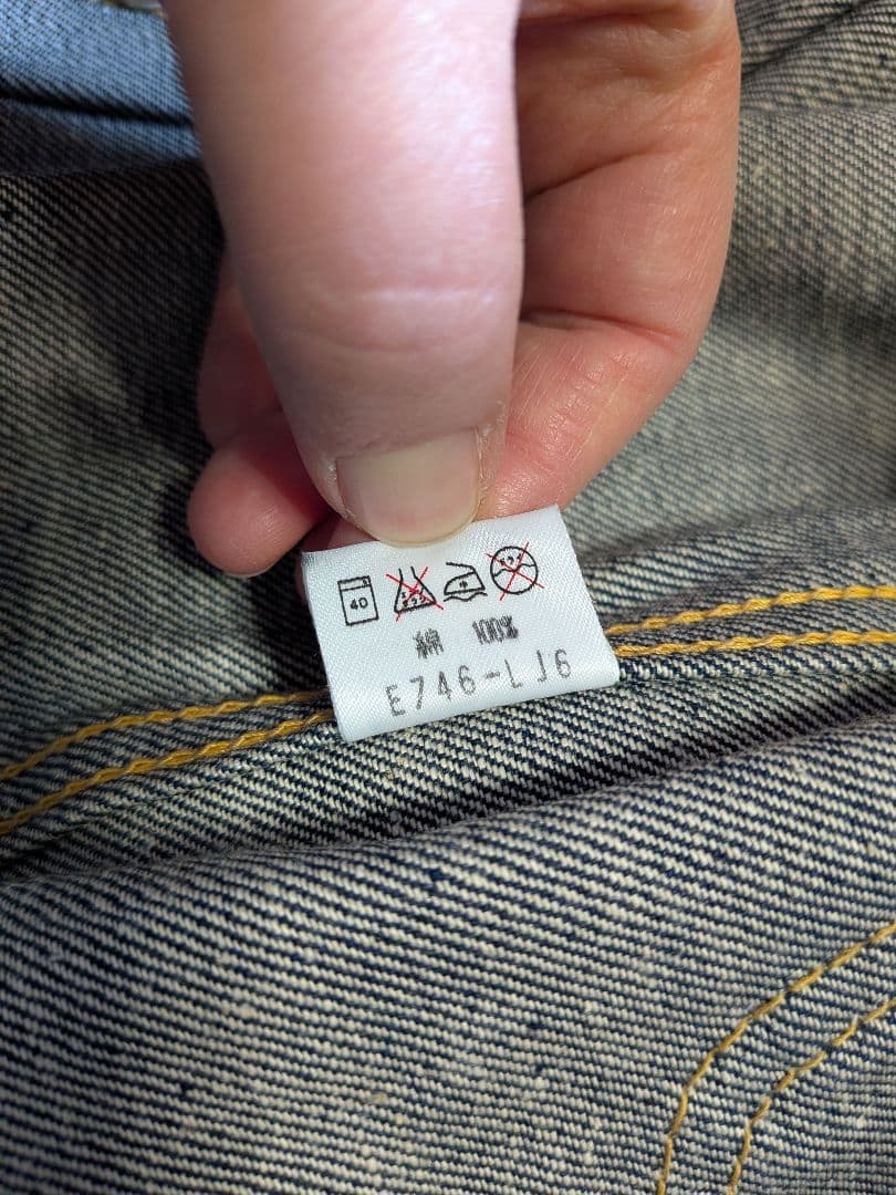 【未使用】LEE D-TK9228 デニムジャケット 36 ヴィンテージ