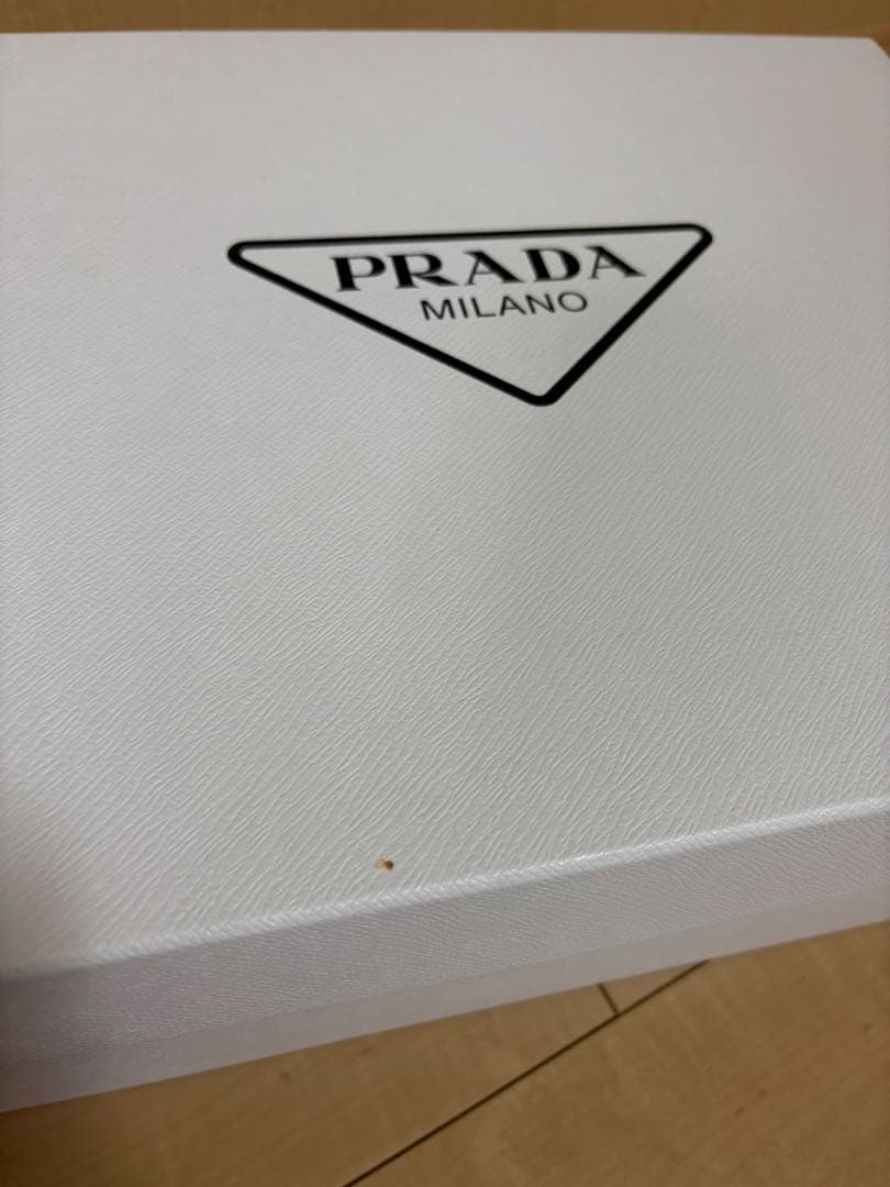 【PRADA】モノリス ブラック メンズサンダル ラバーサンダル 約27センチ