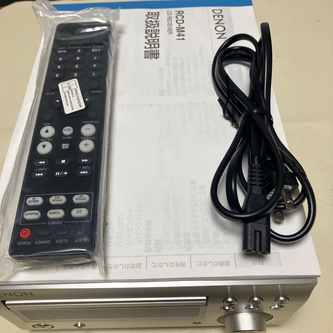 DENON CD-RECEIVER RCD-M41SP 整備動作品 2019年製