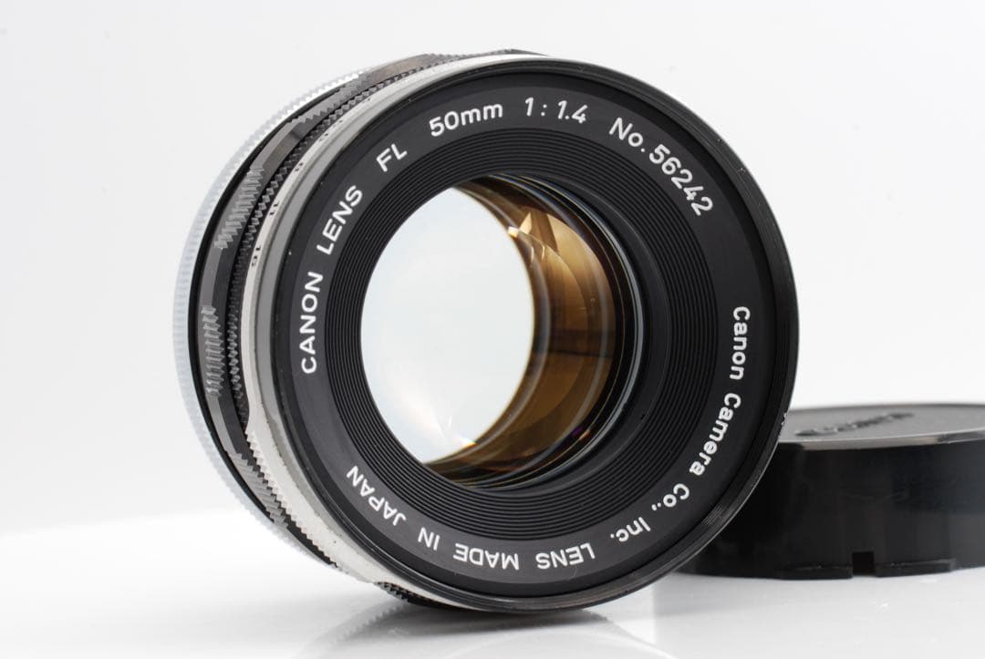 【整備済/美品】Canon FL 50mm f1.4 明るい単焦点レンズ