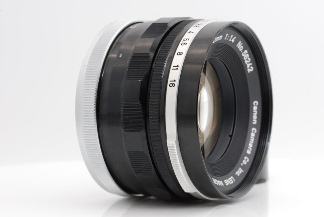 【整備済/美品】Canon FL 50mm f1.4 明るい単焦点レンズ