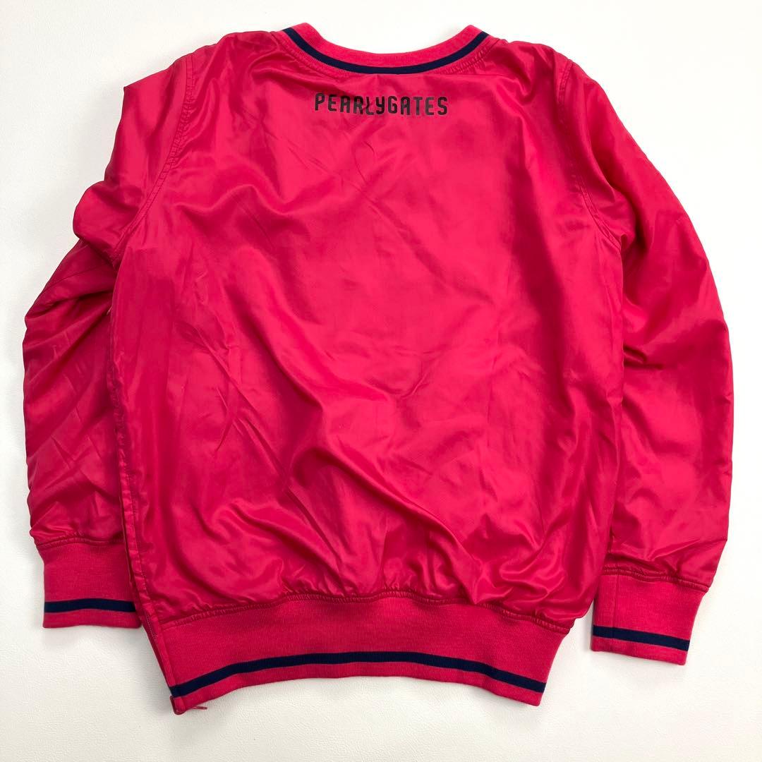 美品　PEARLYGATES スニード　裏起毛　リバーシブル　ゴルフ　ワッペン