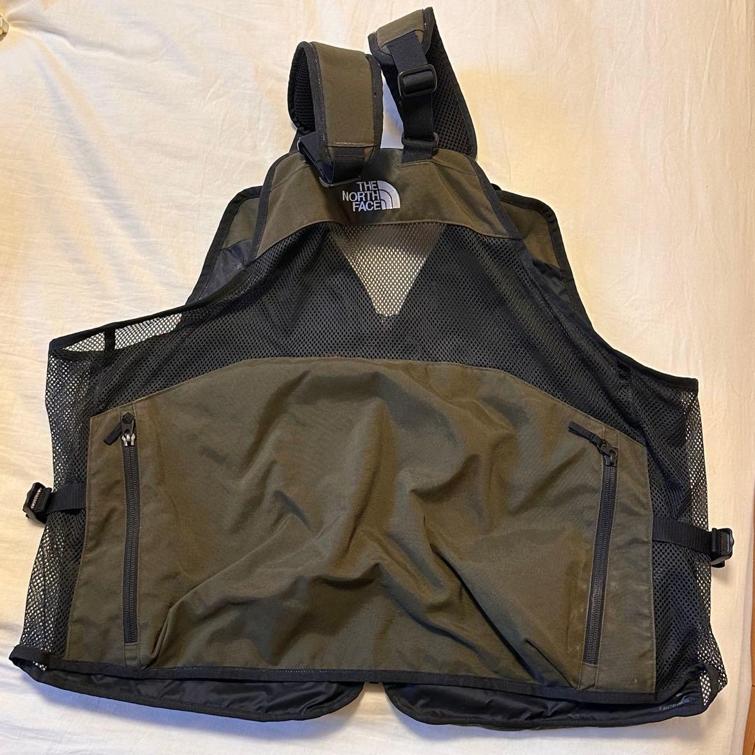 THE NORTH FACE フィッシングベスト カーキ　L