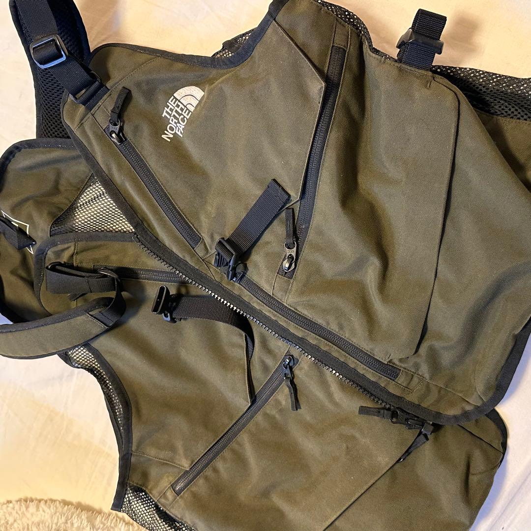 THE NORTH FACE フィッシングベスト カーキ　L