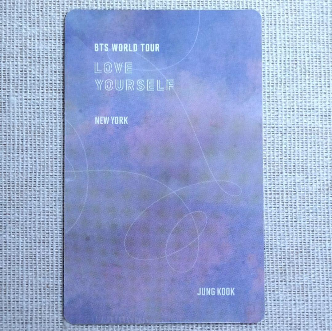 BTS LYS NEW YORK DVD JUNG KOOK トレカ