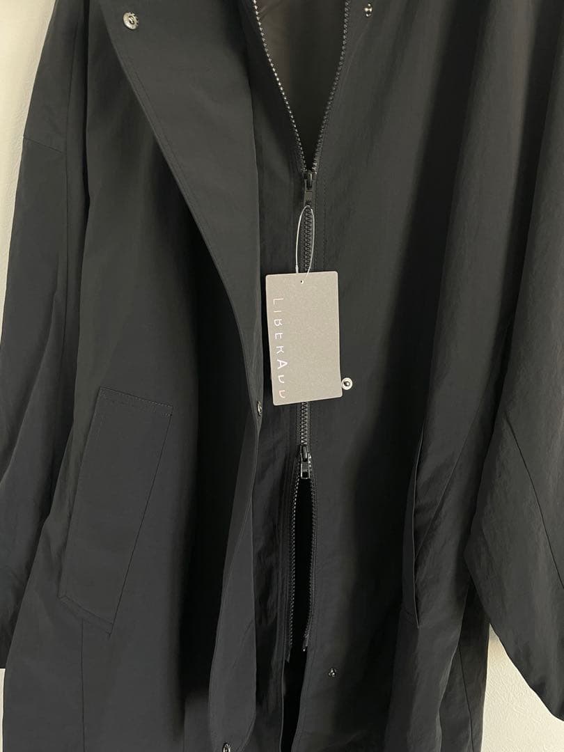 LIBERADD/リベラド　ZIP LONG ブルゾン　ブラック