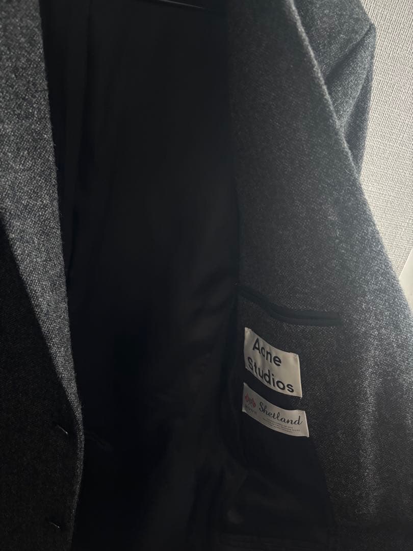 【Acne Studios】 ジャケットツイード アクネストゥディオズ Lサイズ