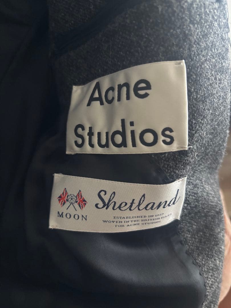 【Acne Studios】 ジャケットツイード アクネストゥディオズ Lサイズ