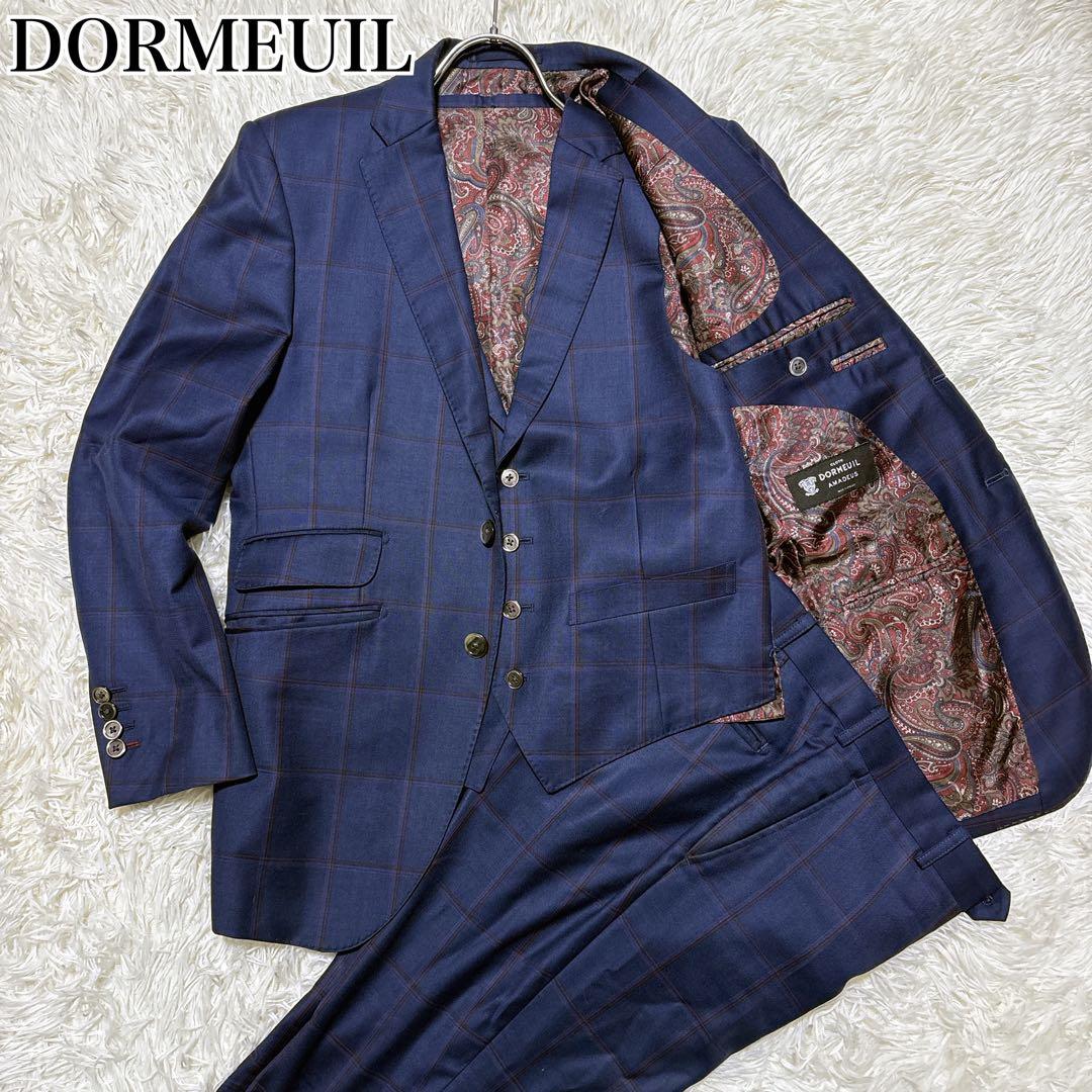 美品✨ DORMEUIL AMADEUS オーダースーツ ペイズリー 3ピース