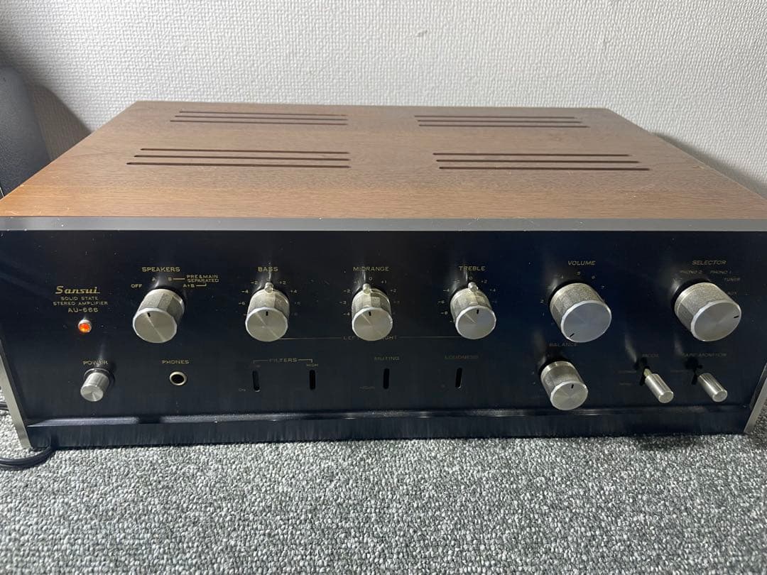 サンスイAU666プリメインアンプ