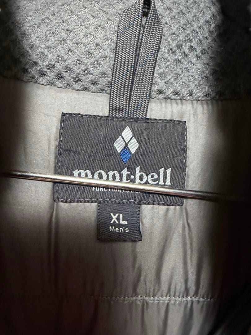 美品モンベル800FP GOREパーマフロストダウンパーカXL オレンジ