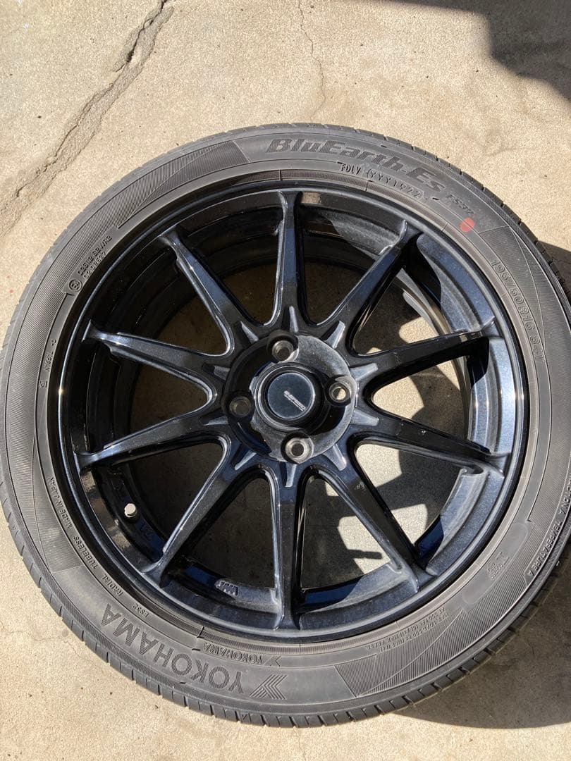 5本Gスピード＋ブルーアースES32 195/50R16 アクア兵庫県引取り歓迎