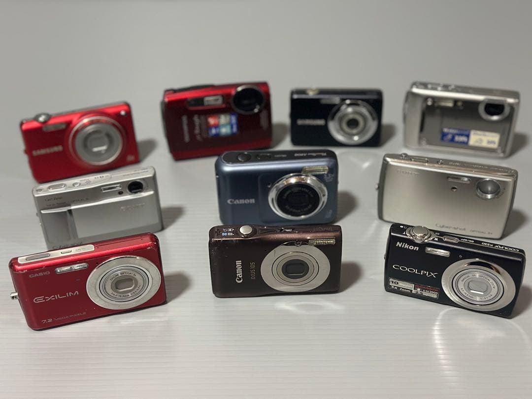 10台 デジカメラ まとめ【動作未確認ジャンク扱】③