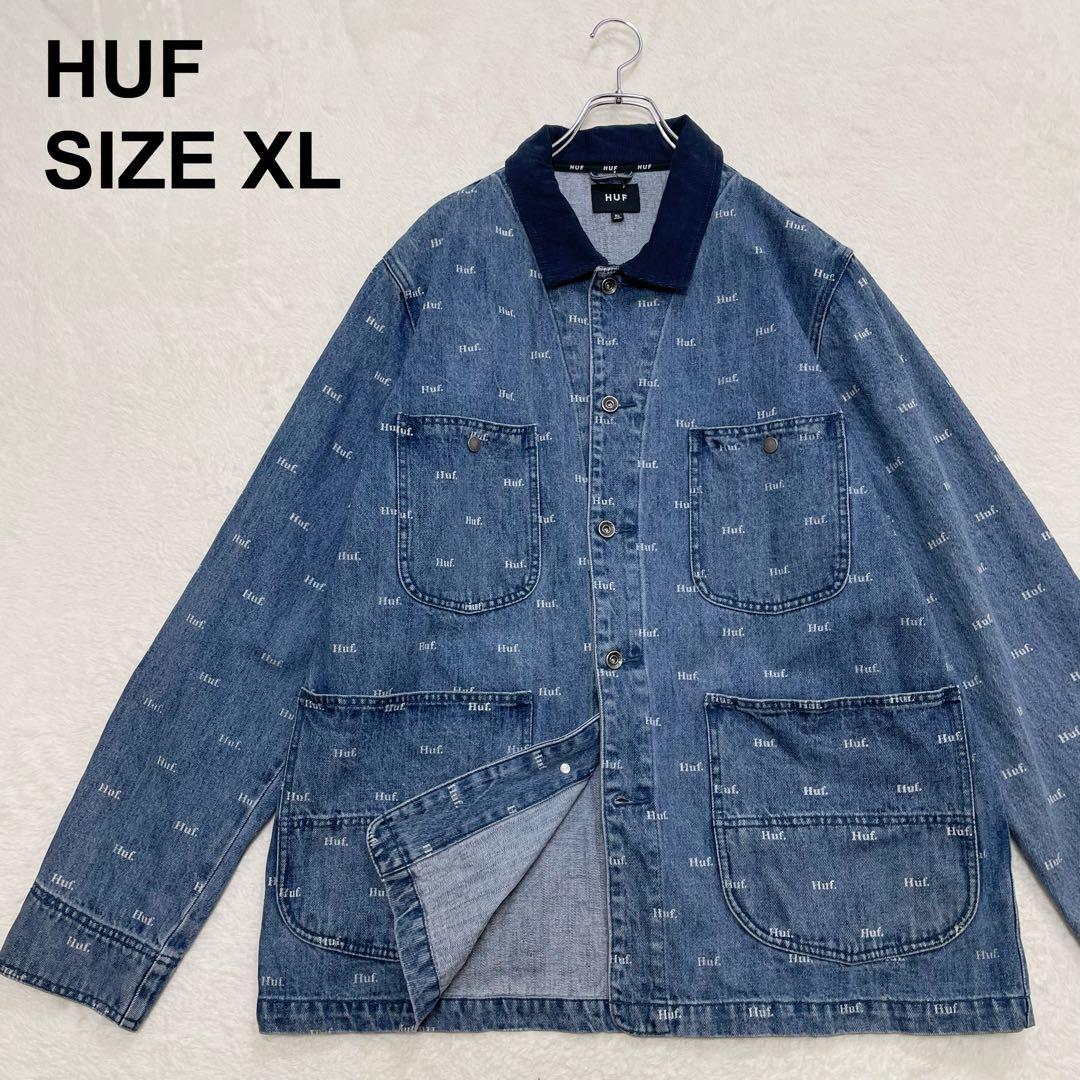 HUF ハフ　ドメスティックデニムジャケット　カバーオール　Y2K（9998）
