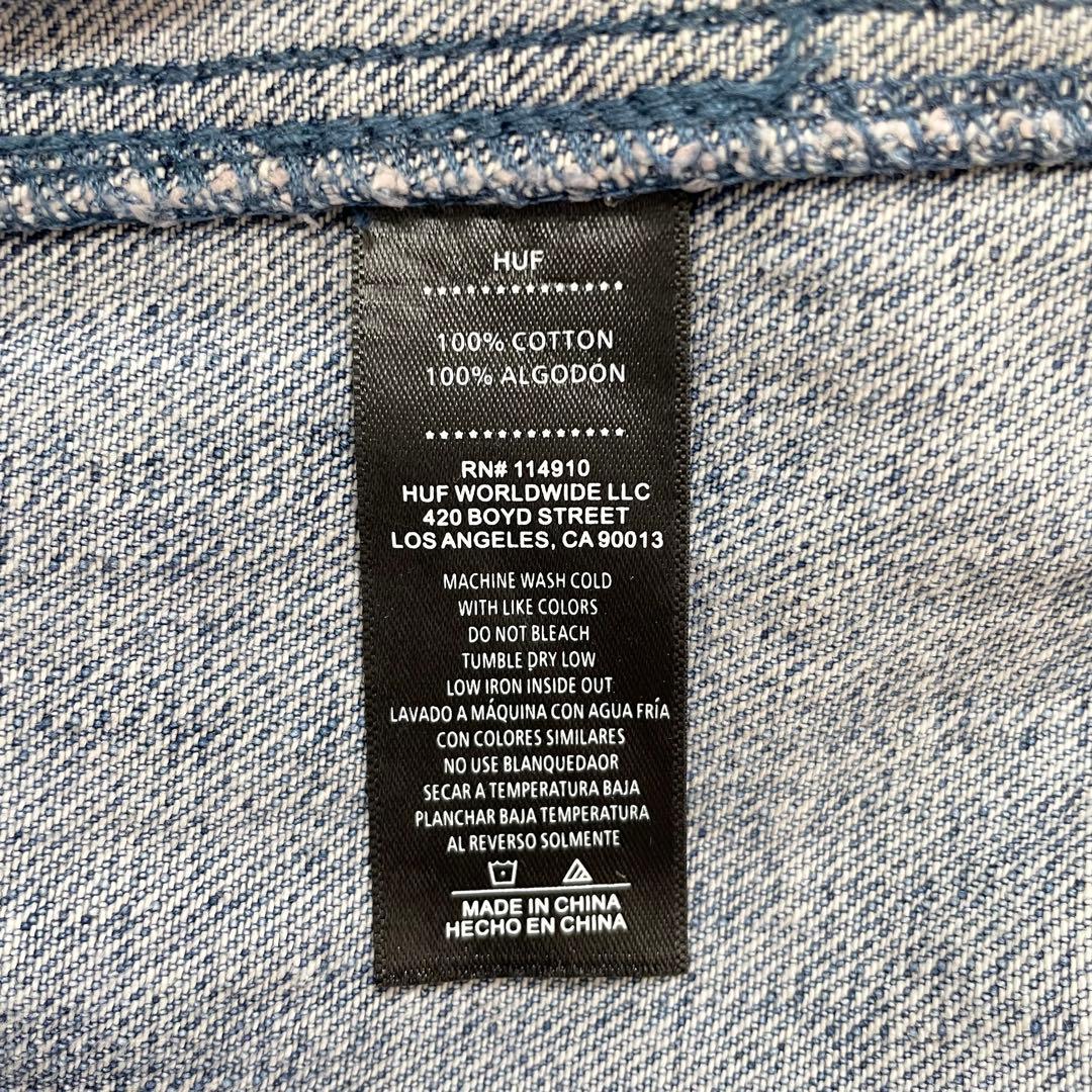 HUF ハフ　ドメスティックデニムジャケット　カバーオール　Y2K（9998）