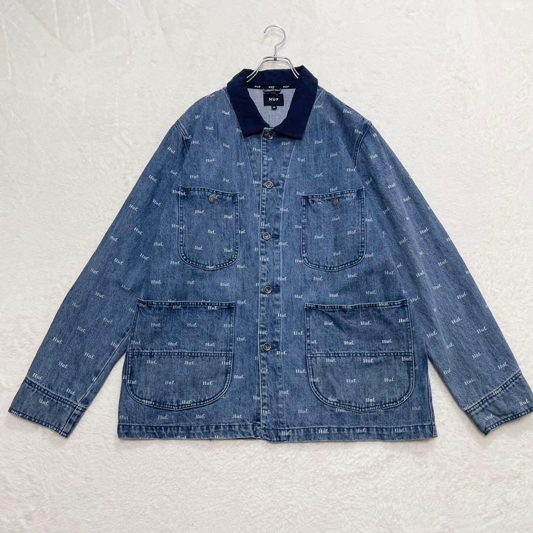HUF ハフ　ドメスティックデニムジャケット　カバーオール　Y2K（9998）