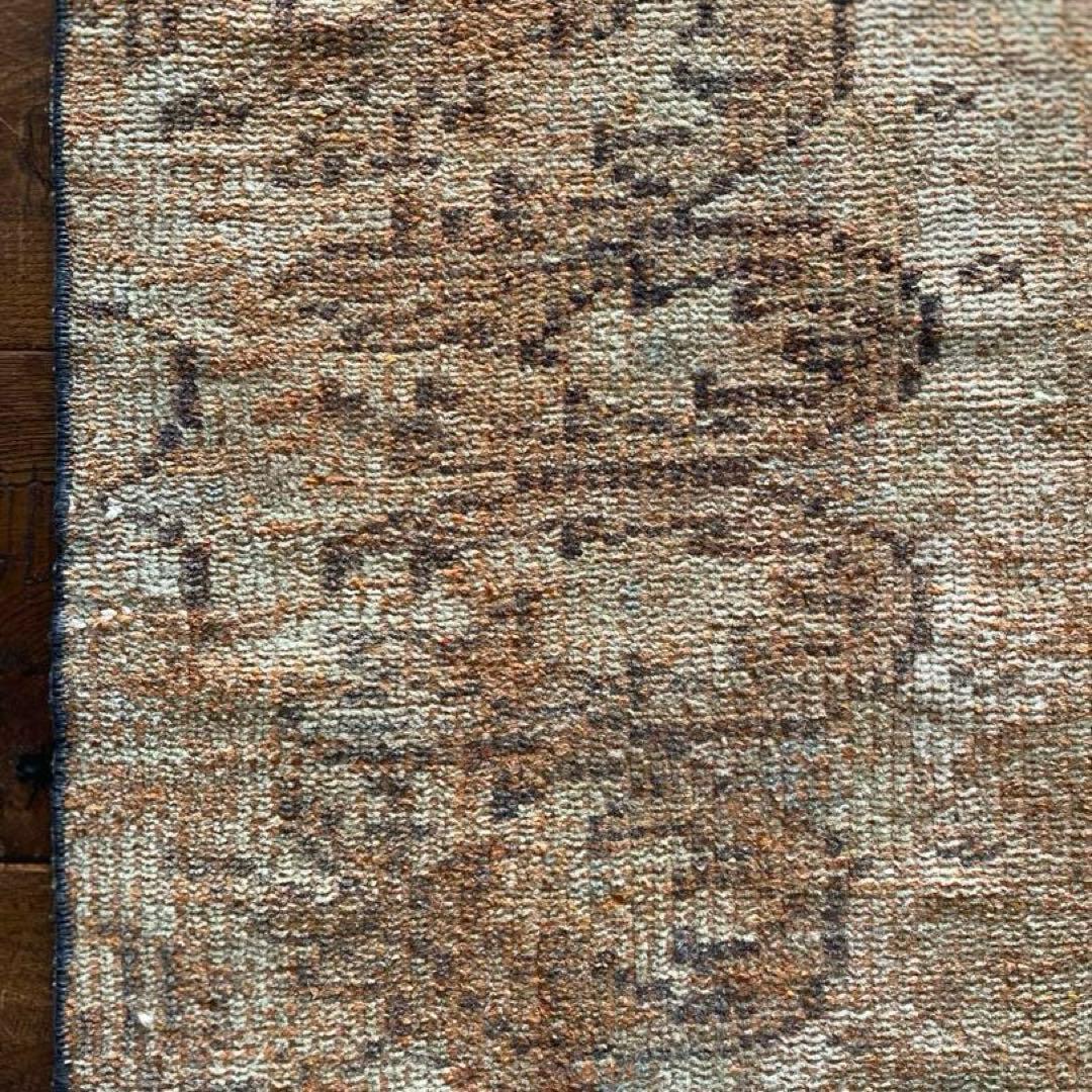 訳あり特価ロングランナーラグ　ヴィンテージラグ　トルコラグ