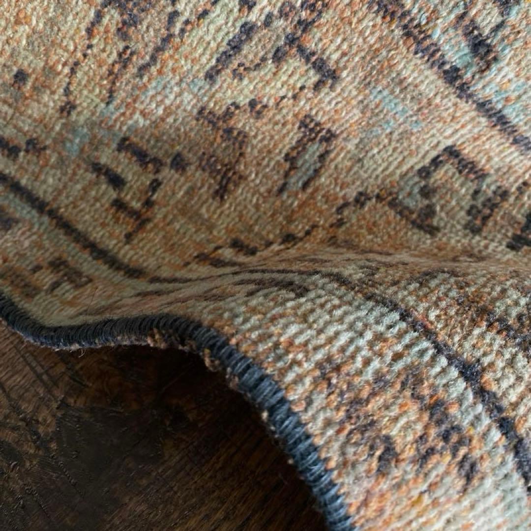 訳あり特価ロングランナーラグ　ヴィンテージラグ　トルコラグ