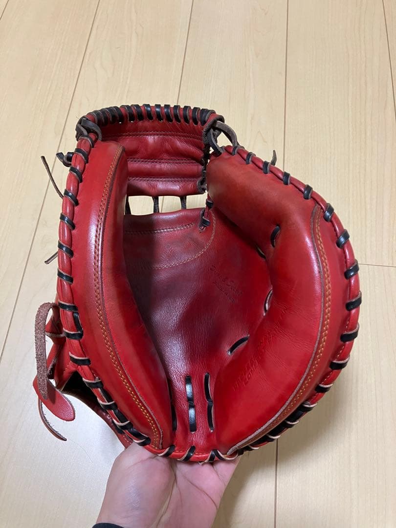 ひ*ろ様 ZETT プロステイタス　軟式キャッチャーミット