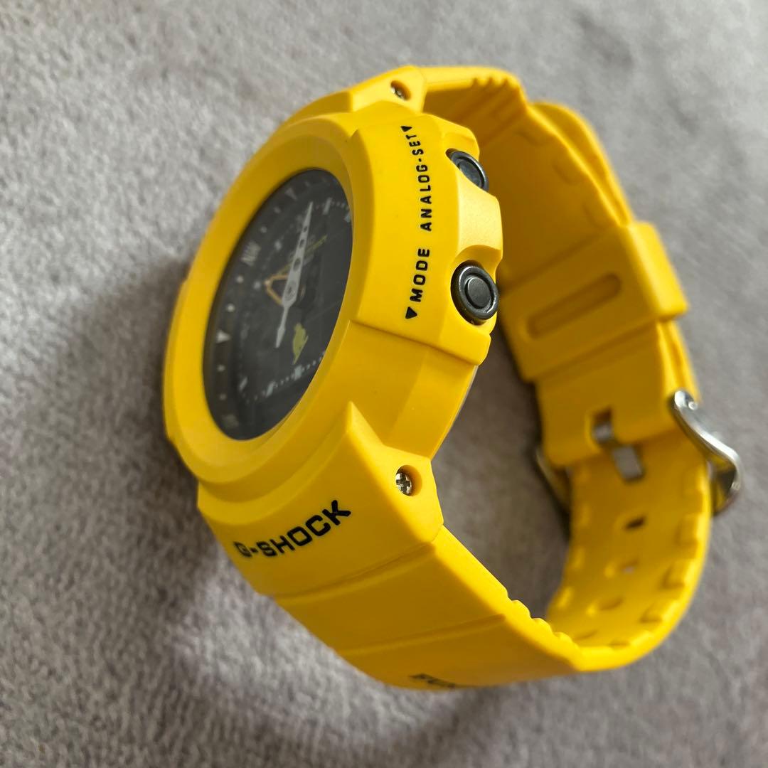 G-SHOCK 限定モデル 美品 アナデジAW-500D-9E2T イエロー