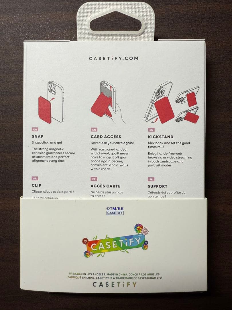 正規品　限定版　CASETiFY 村上隆　カードホルダースタンド