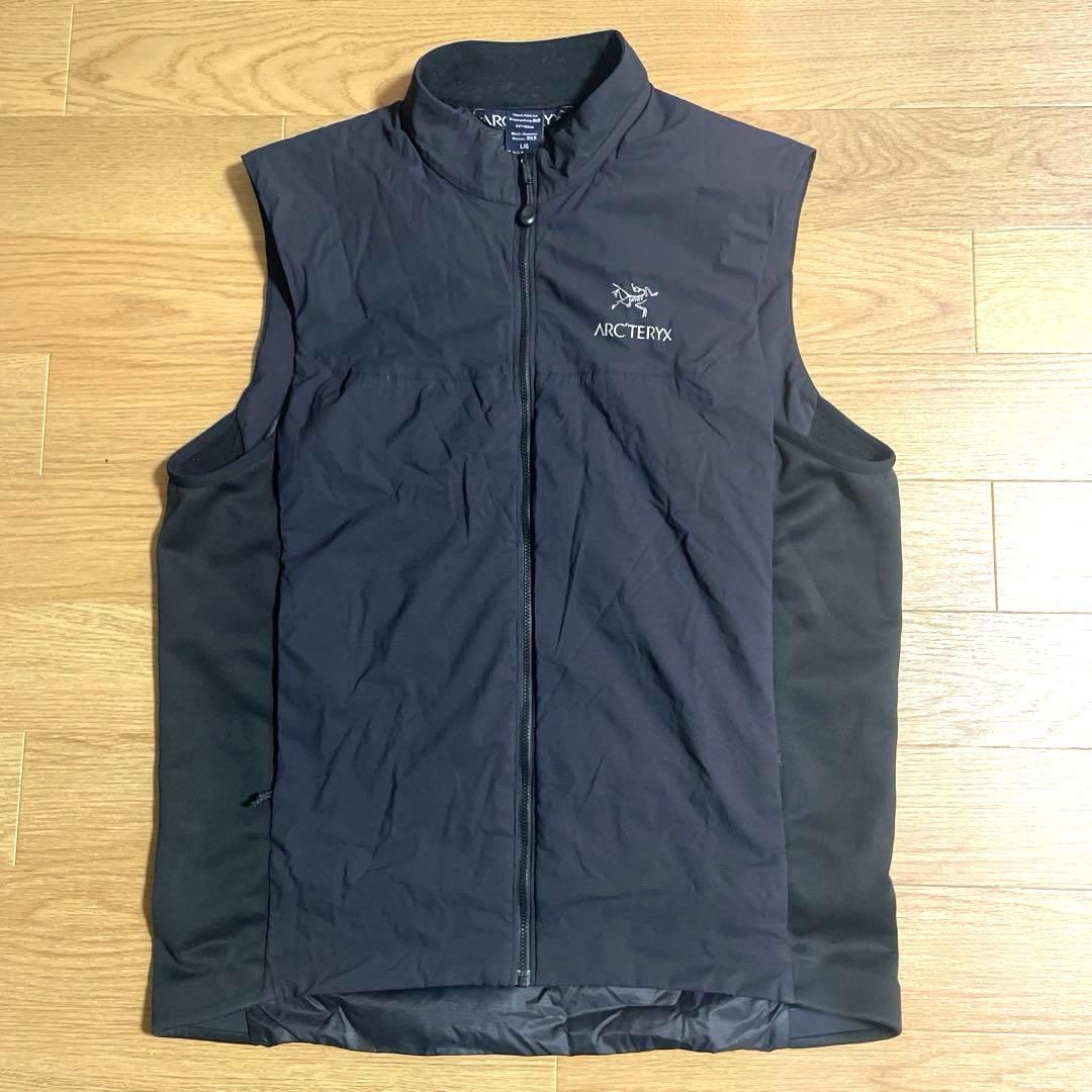 アークテリクス　旧型　中綿　ベスト　黒　L