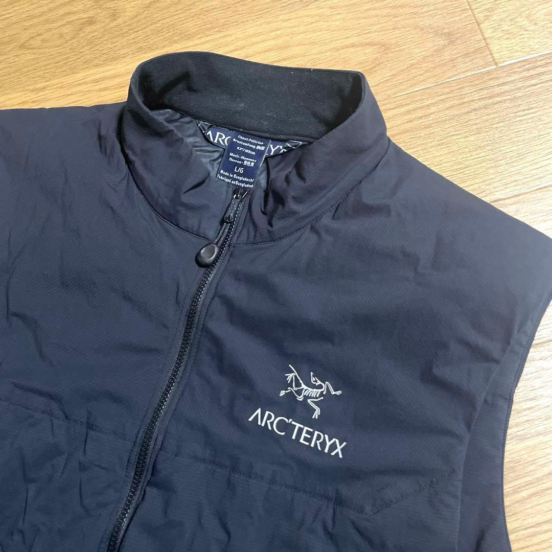 アークテリクス　旧型　中綿　ベスト　黒　L