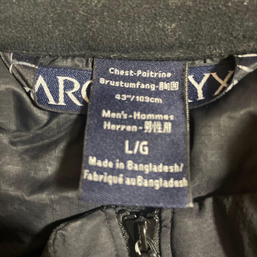 アークテリクス　旧型　中綿　ベスト　黒　L